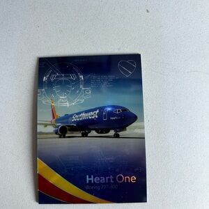 Southwest Airlines Boeing 737-800 tradind card 1